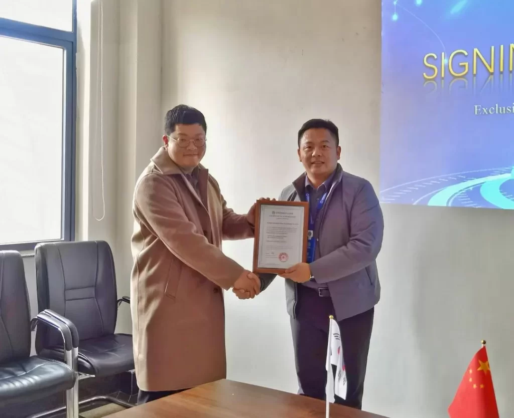 strongest Laser renewed its Korean agent contract, accelerating the expansion of overseas markets | Sichuan Strongest Laser Technology Co., Ltd strongest Laser renewed its Korean agent contract, accelerating the expansion of overseas markets | image 1704936416 eS3f265J 1726723243
