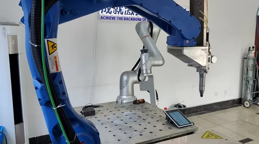 industrial Robot laser Welding