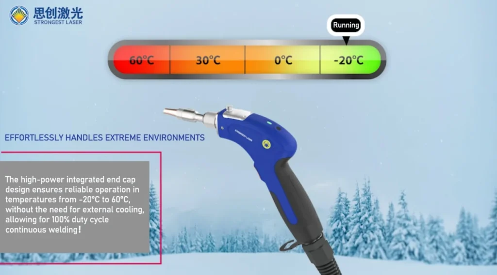 The K20 Handheld Welding Gun: Powered by Five Core Technologies, Redefining Efficiency in Welding! | Sichuan Strongest Laser Technology Co., Ltd The K20 Handheld Welding Gun: Powered by Five Core Technologies, Redefining Efficiency in Welding! | high power integrated end cap design 1744787146