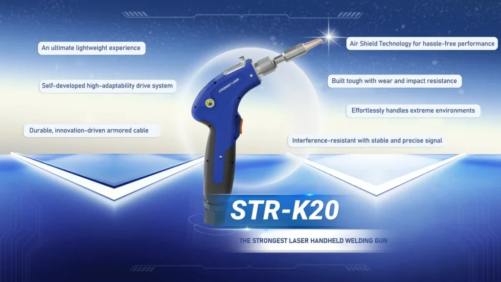 STR-HW Series | Breaking Through Copper Welding Barriers and Ushering in a New Era of Efficiency | STR K20 welding Torch 1747891179