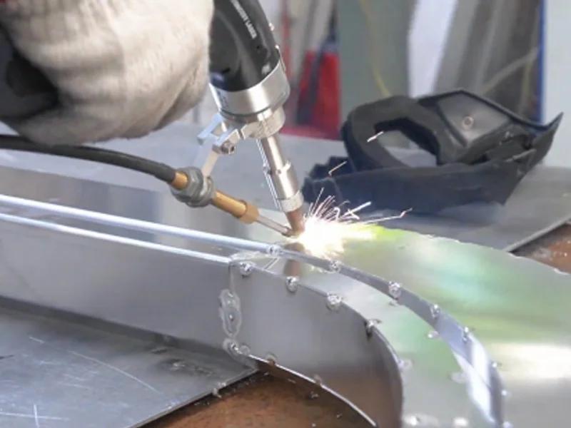 Laser welding aluminum