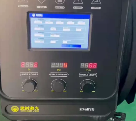 controlled welding speed