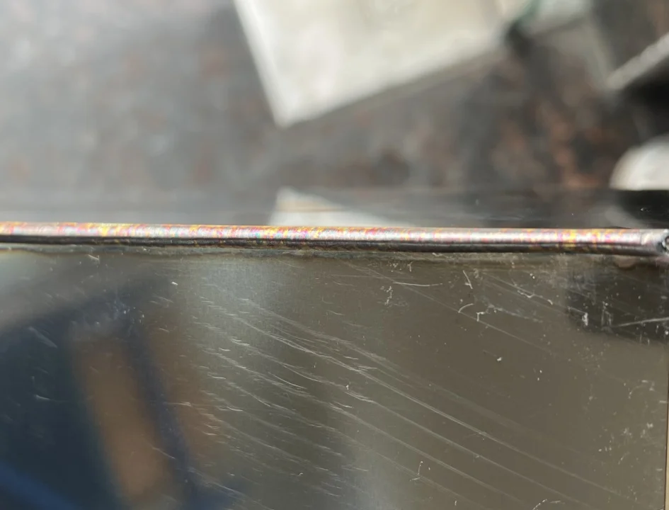 STRION LASER Achieves Stable Welding on Mirror-Finish Stainless Steel Using Handheld Laser Welding Technology | Sichuan Strongest Laser Technology Co., Ltd welding process