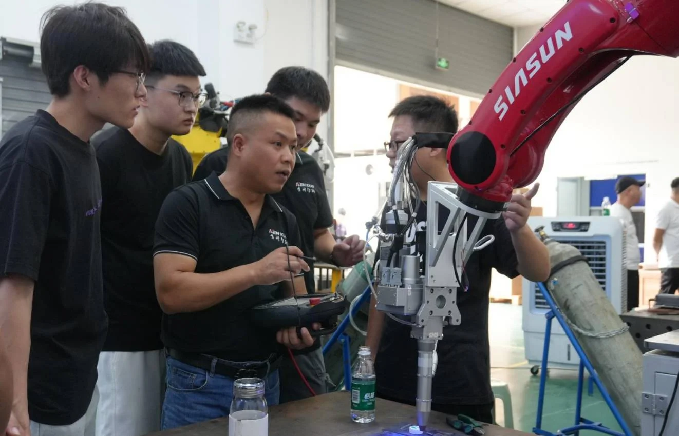 Laser welding practical exercise