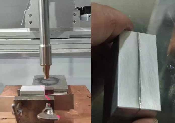 STRION LASER Achieves Precision Aluminum Laser Welding with AW550pro Robotic System | Sichuan Strongest Laser Technology Co., Ltd surface finish of the welds