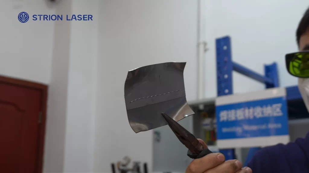 laser-spot-weld-strength-test-stainless-steel