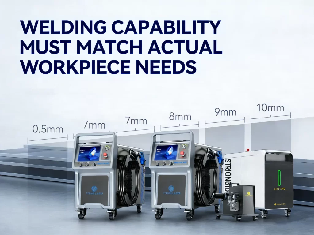 Top 5 Things Buyers Must Know Before Buying a Handheld Laser Welder | Welding Capability Must Match Actual Workpiece Needs 1768986542