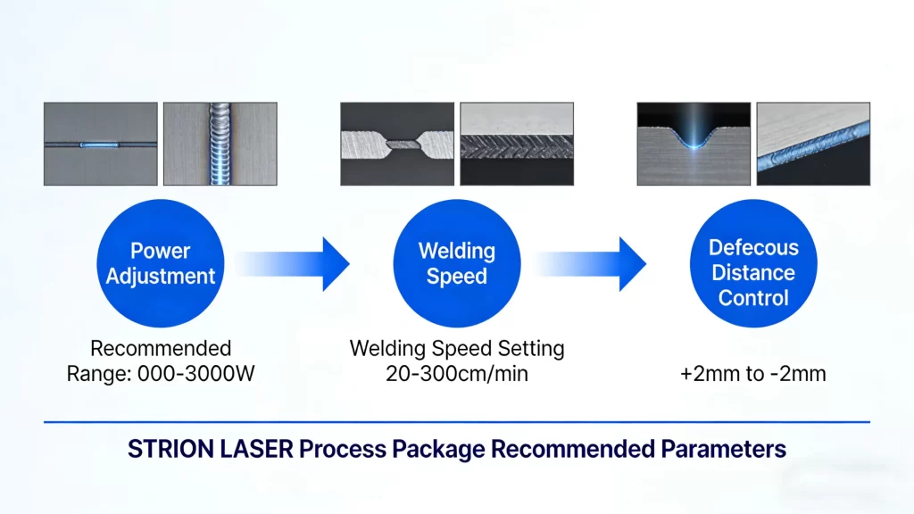 Why Your Laser Weld Is Not Strong Enough (And How to Improve It) | Sichuan Strongest Laser Technology Co., Ltd Why Your Laser Weld Is Not Strong Enough (And How to Improve It) | parameter optimization flow 1769156646