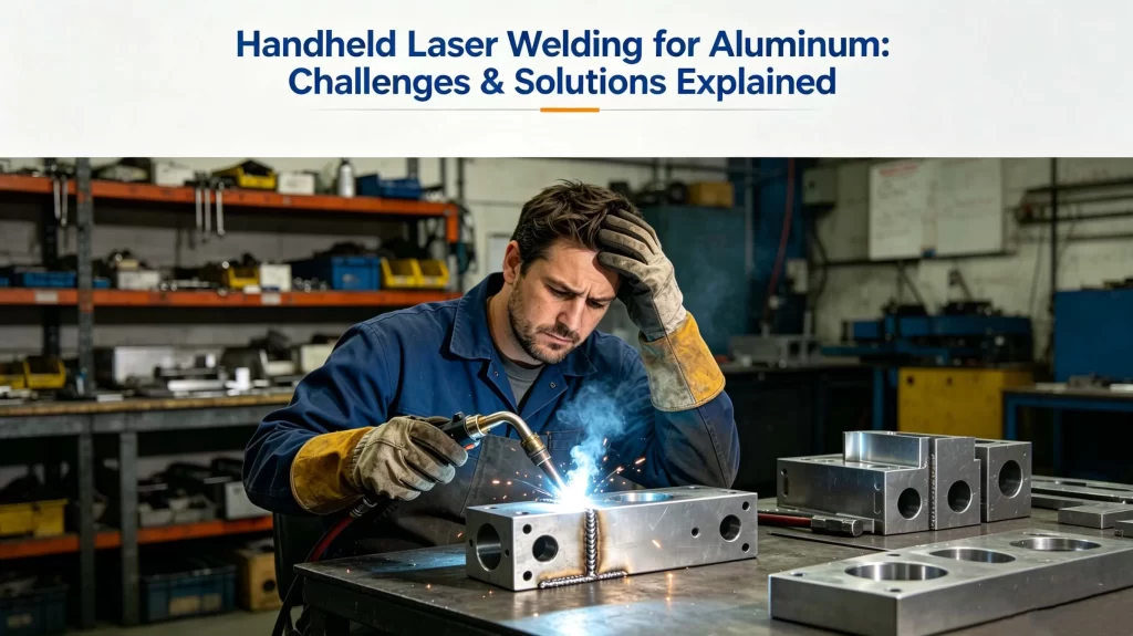 Why is aluminum difficult to laser weld?