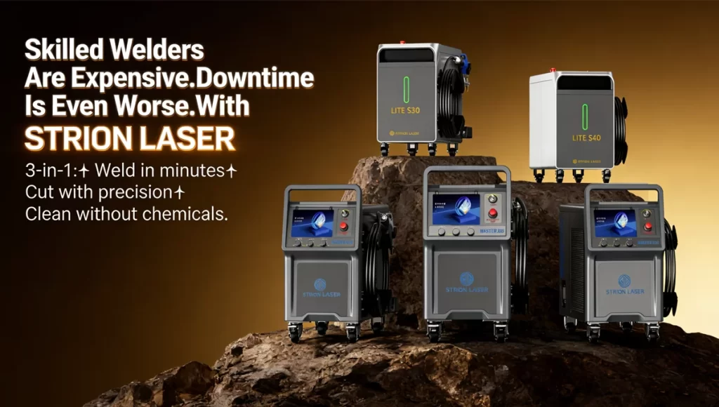 How to Choose the Right Handheld Laser Welding Machine for Modern Metal Fabrication | Sichuan Strongest Laser Technology Co., Ltd How to Choose the Right Handheld Laser Welding Machine for Modern Metal Fabrication | STRION LASER 3 in 1 1779354244
