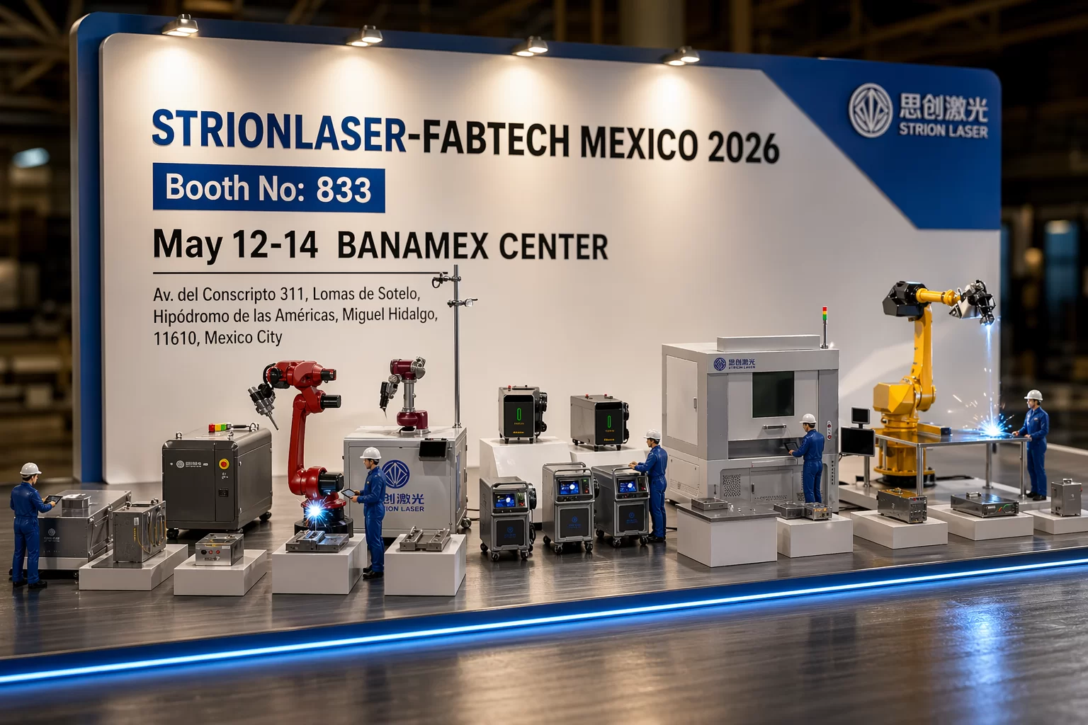 Strion Laser STRION LASER社、FABTECH Mexico 2026で新製品LITE Sシリーズを発表 - 四川最強レーザー技術有限公司