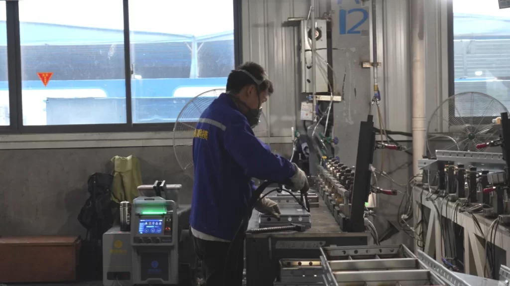 Production Capacity Doubles: STRION LASER Refrigerant Direct Cooling Handheld Welding Powers High-Efficiency Steel Formwork Manufacturing | STRION LASER handheld welding technology improving thermal stability 1779175933