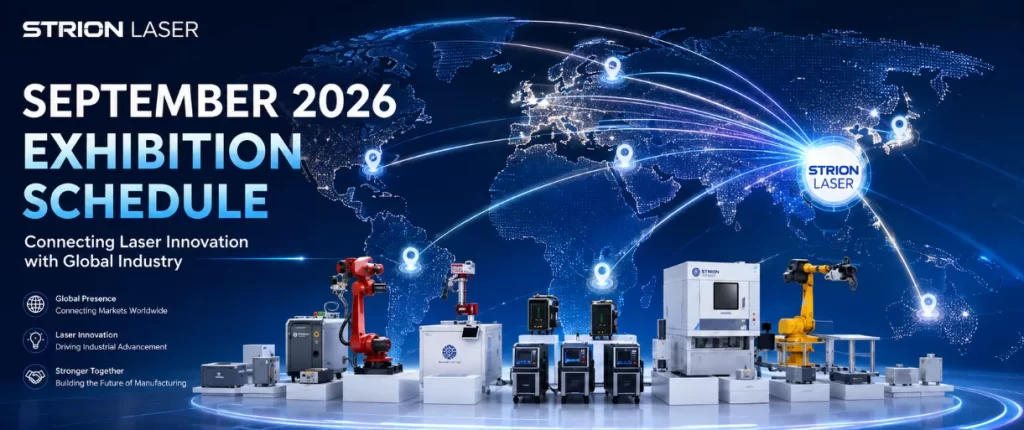 STRION LASER September 2026 Exhibition Schedule