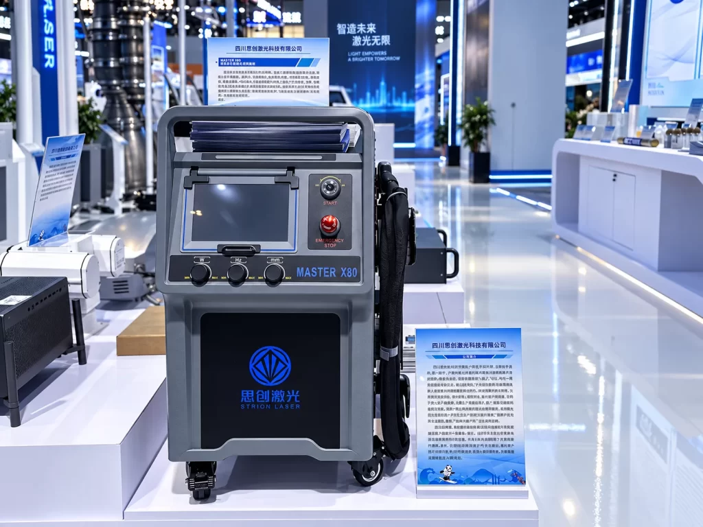 STRION LASER Showcases Handheld Laser Welding Technology at CIFIT 2026 | Sichuan Strongest Laser Technology Co., Ltd Master X Series Handheld Laser Welding Machine