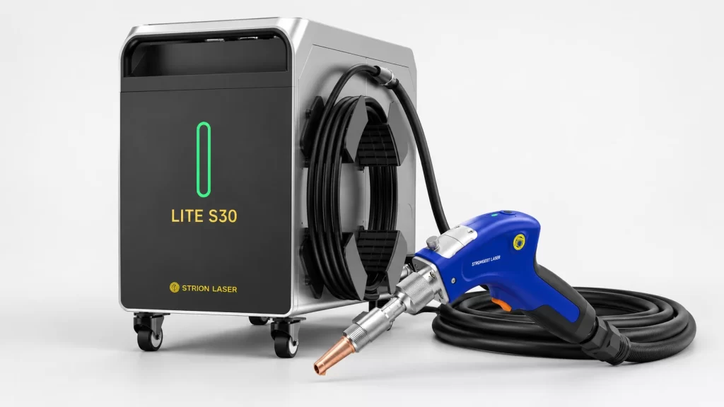 Handheld Laser Welder for Refrigeration Equipment Manufacturing: Applications & Selection Guide | Sichuan Strongest Laser Technology Co., Ltd STRION LITE S30 handheld laser welder for refrigeration equipment