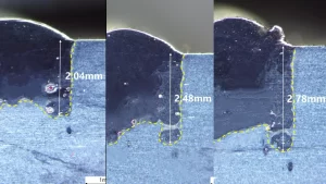 how fiber core diameter affects handheld laser welding performance