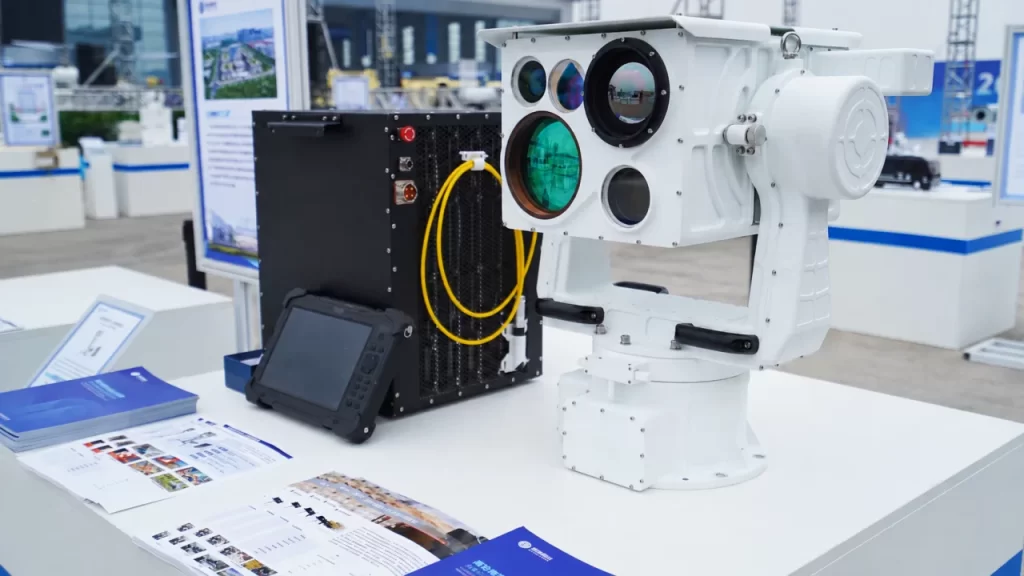 STRION LASER · LDS-500B: Lightweight, Portable Laser Security Equipment